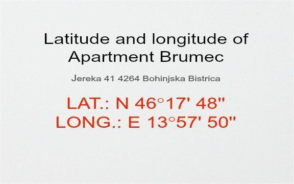 Apartment Brumec Bohinj Bagian luar foto